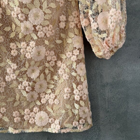 Revolve Mini Dress Pink  x Michael Costello - NEW w/ Tag - Picture 6 of 8